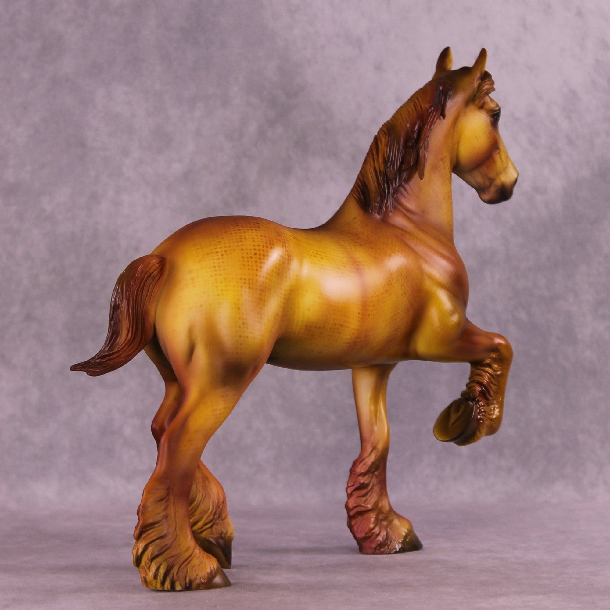 Hay Ride OOAK Trotting Drafter by Julie Keim MM25 Group A