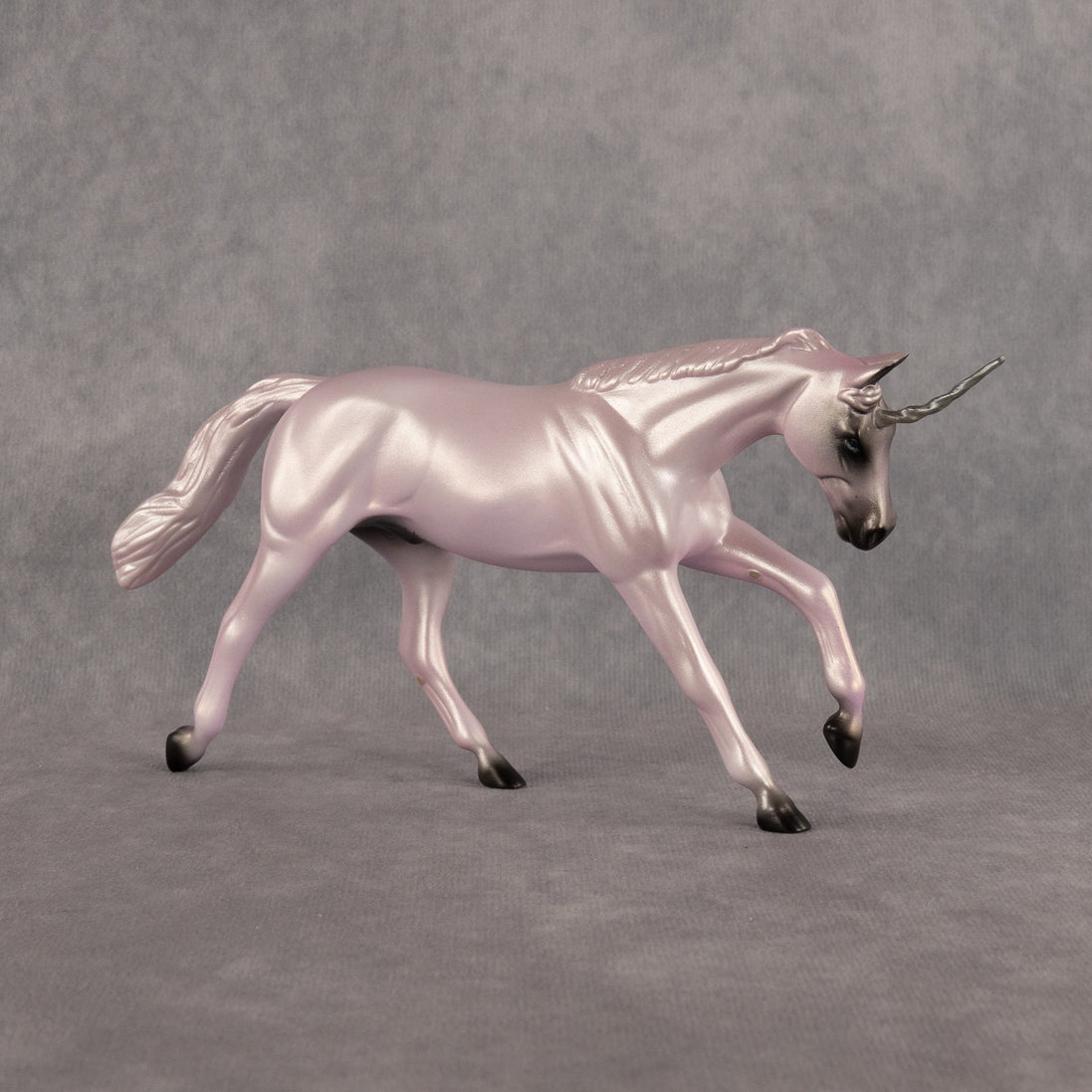 He Has Everything OOAK FCM Pebble Stock Horse by Alex Fortman LHS26
