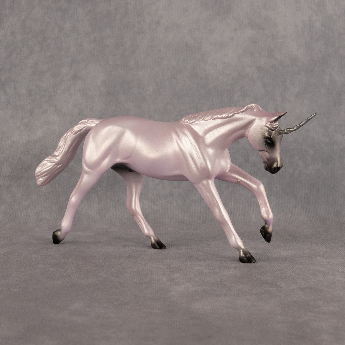 He Has Everything OOAK FCM Pebble Stock Horse by Alex Fortman LHS26