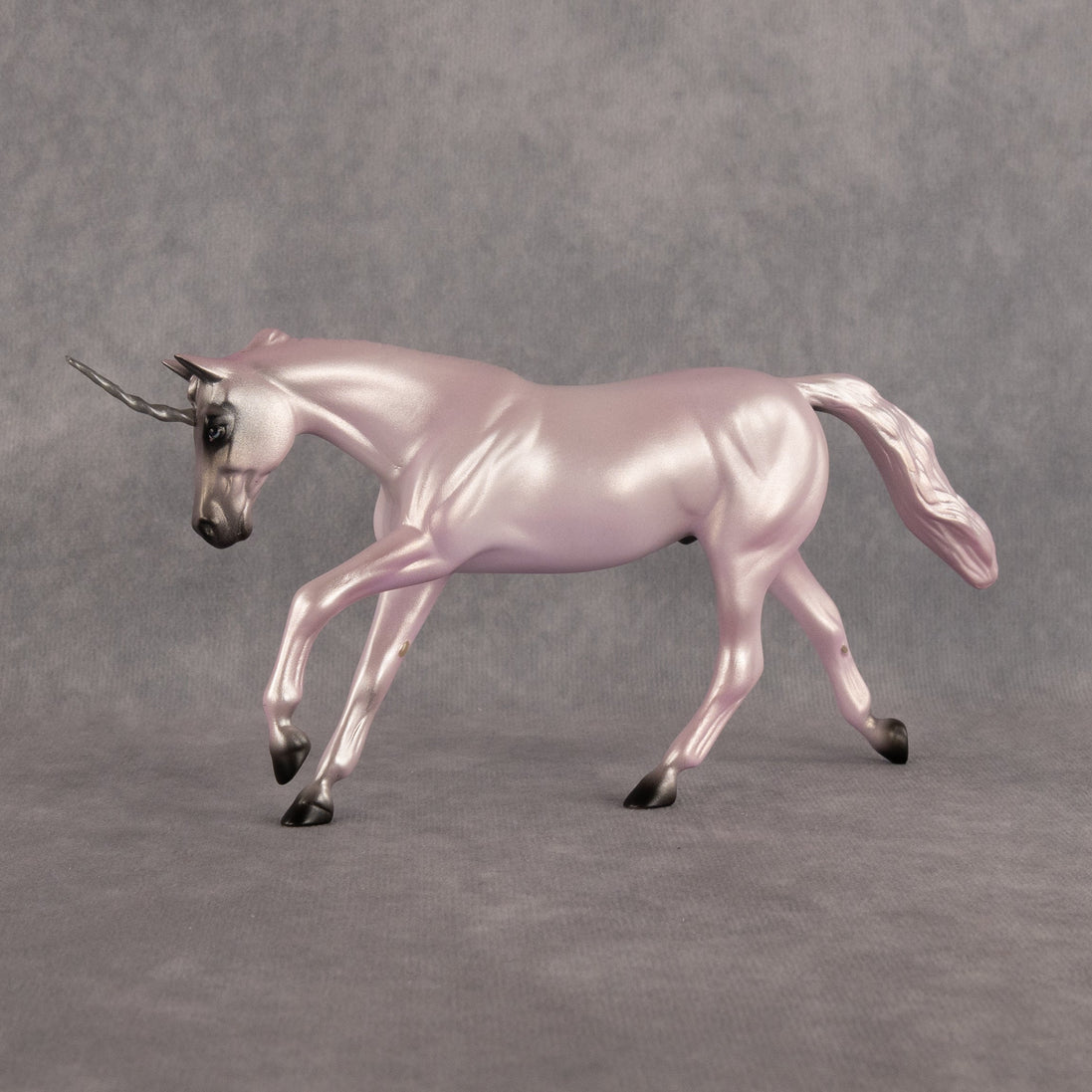 He Has Everything OOAK FCM Pebble Stock Horse by Alex Fortman LHS26