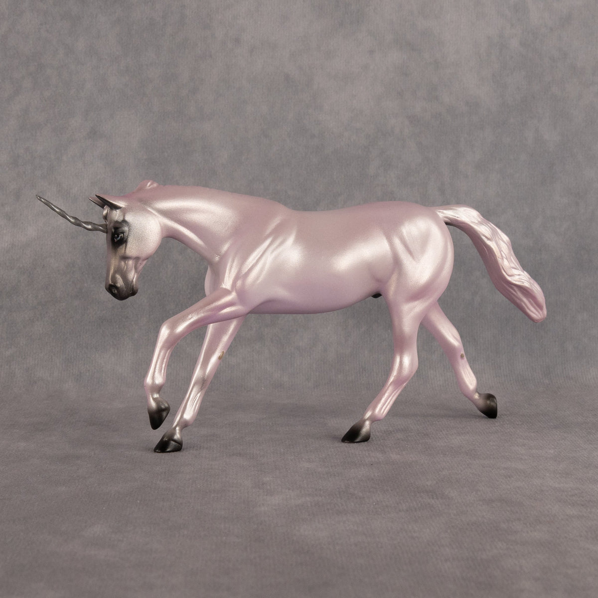He Has Everything OOAK FCM Pebble Stock Horse by Alex Fortman LHS26