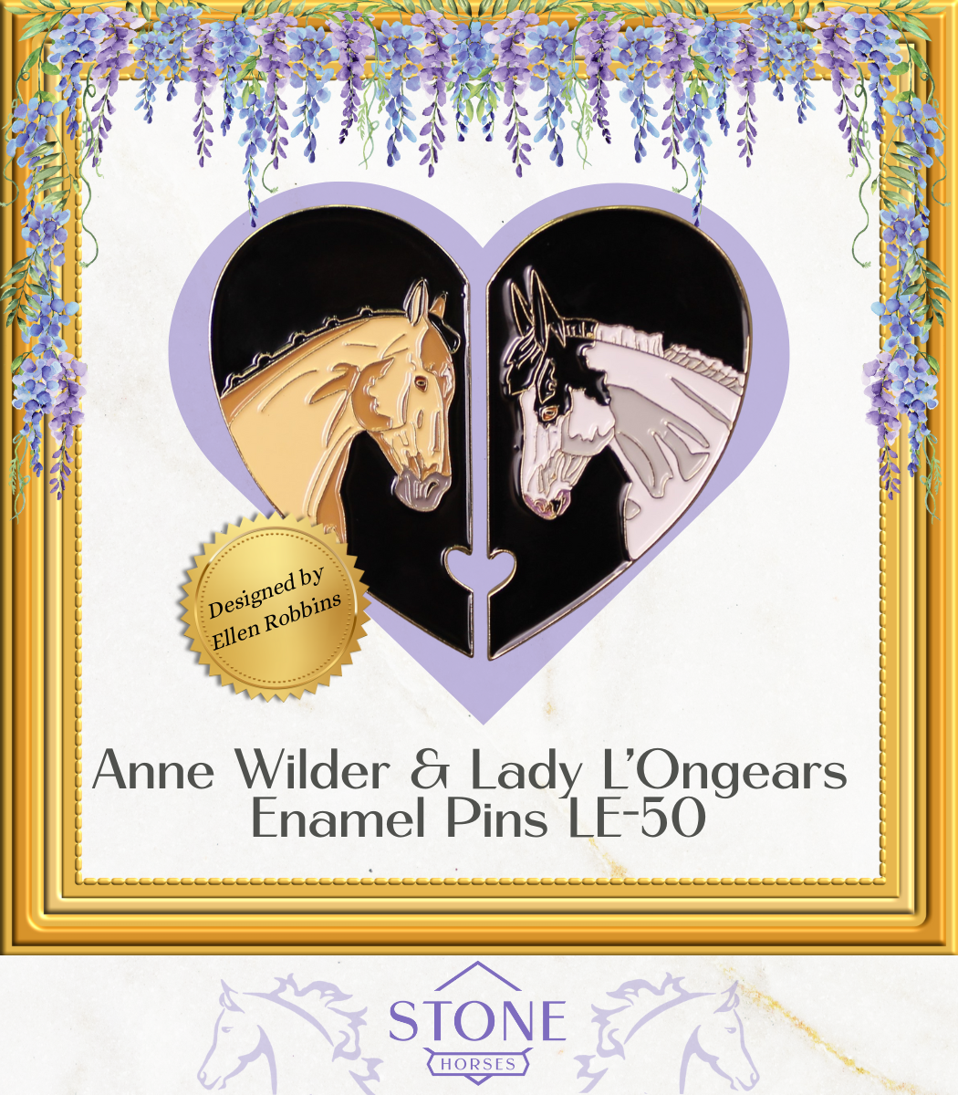 Dappledown Soirée Anne & Lily Best Friends Enamel Pin Set LE-50 EQ25