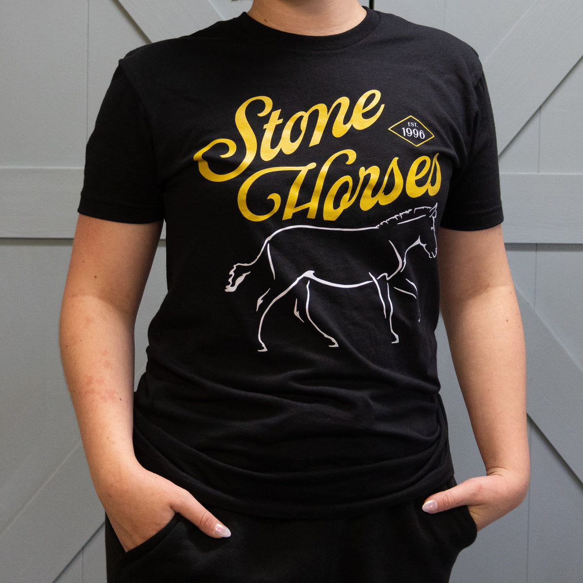 Stone Horses 2026 Crew Neck Retro T Shirt
