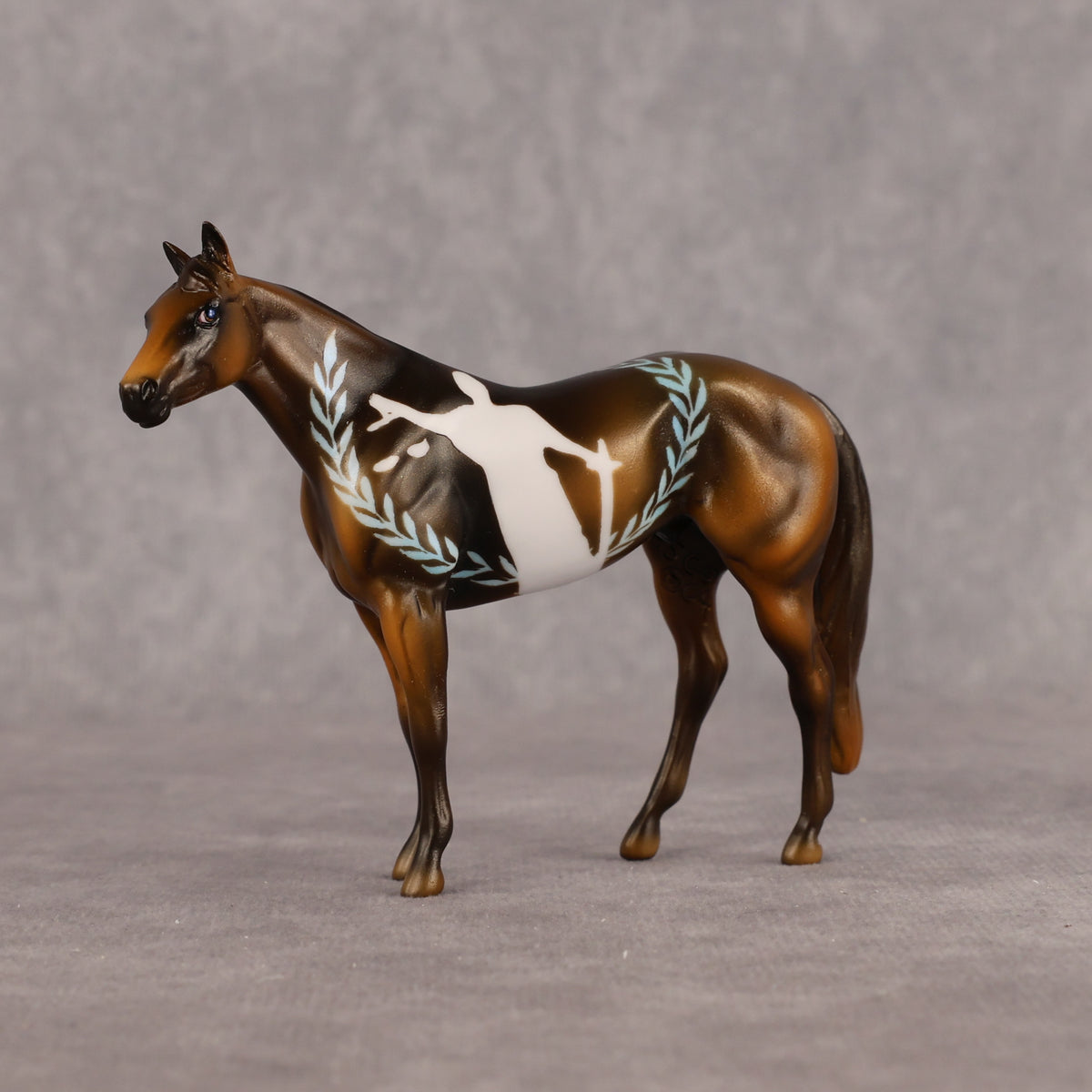 Hermes OOAK Chip Stock Horse by Enrique Duarte WC26