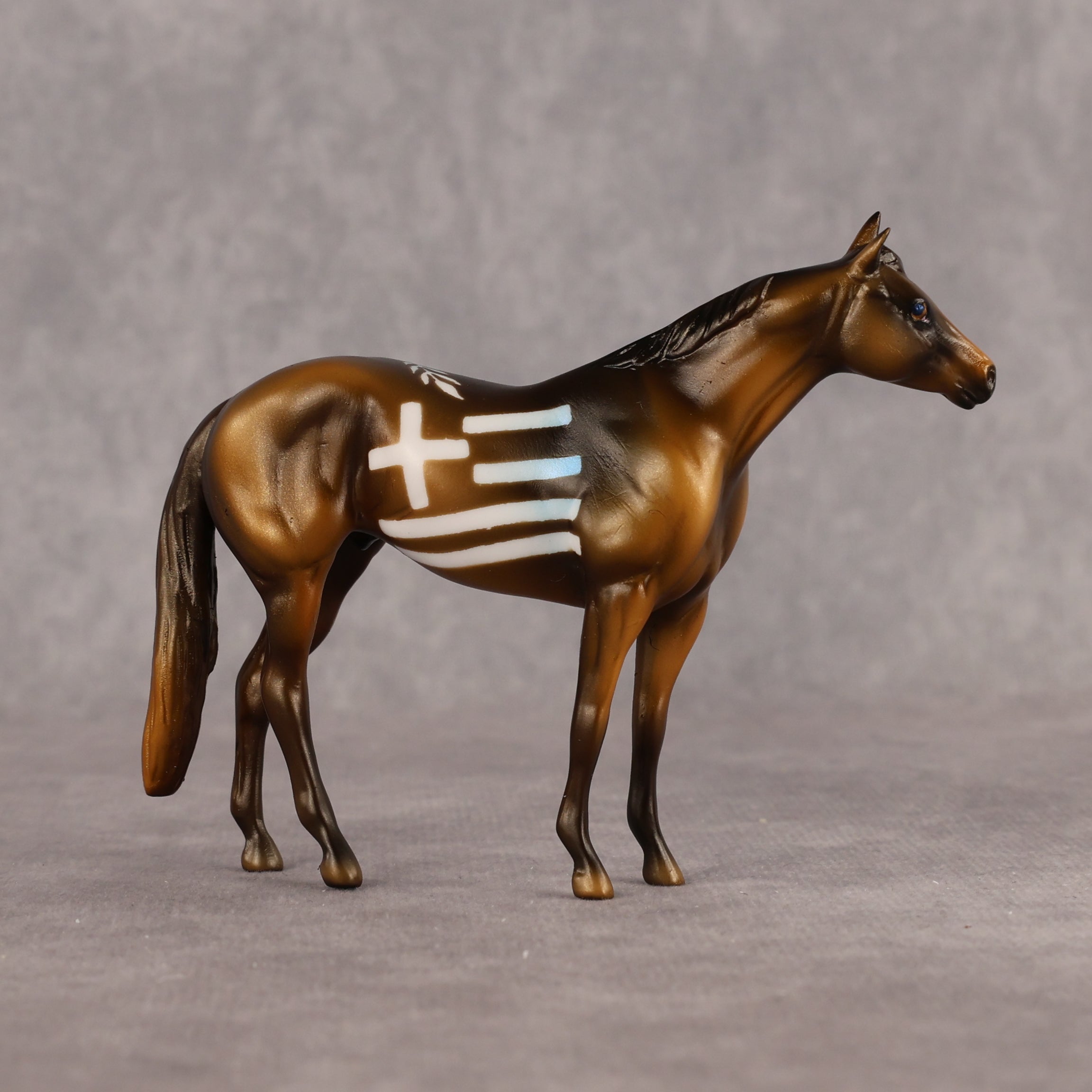 Hermes OOAK Chip Stock Horse by Enrique Duarte WC26