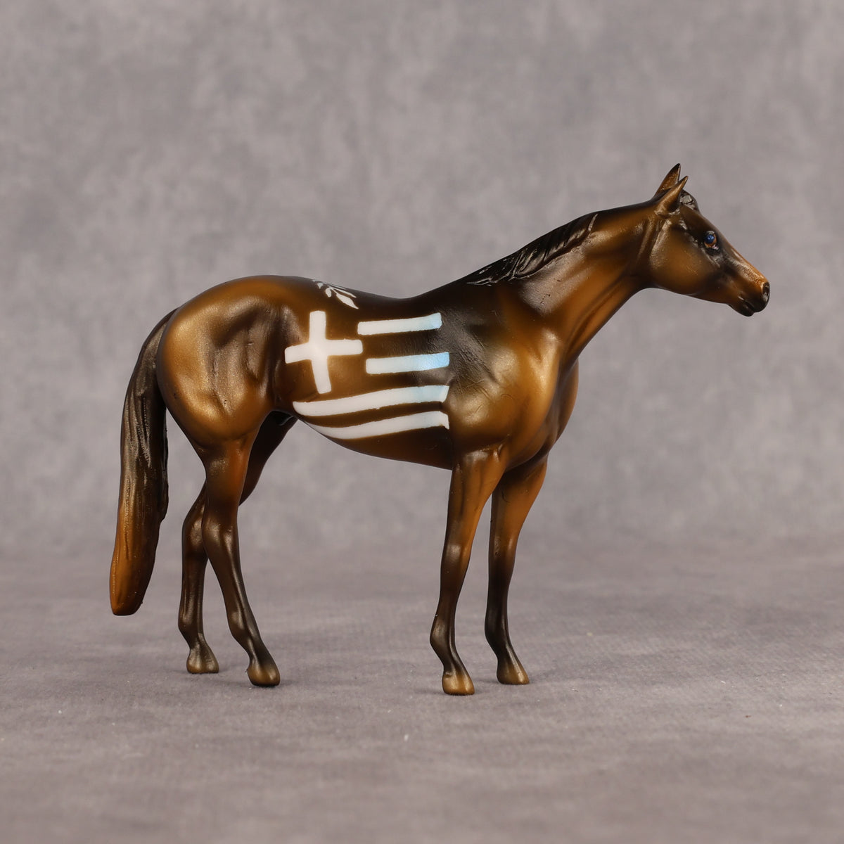 Hermes OOAK Chip Stock Horse by Enrique Duarte WC26