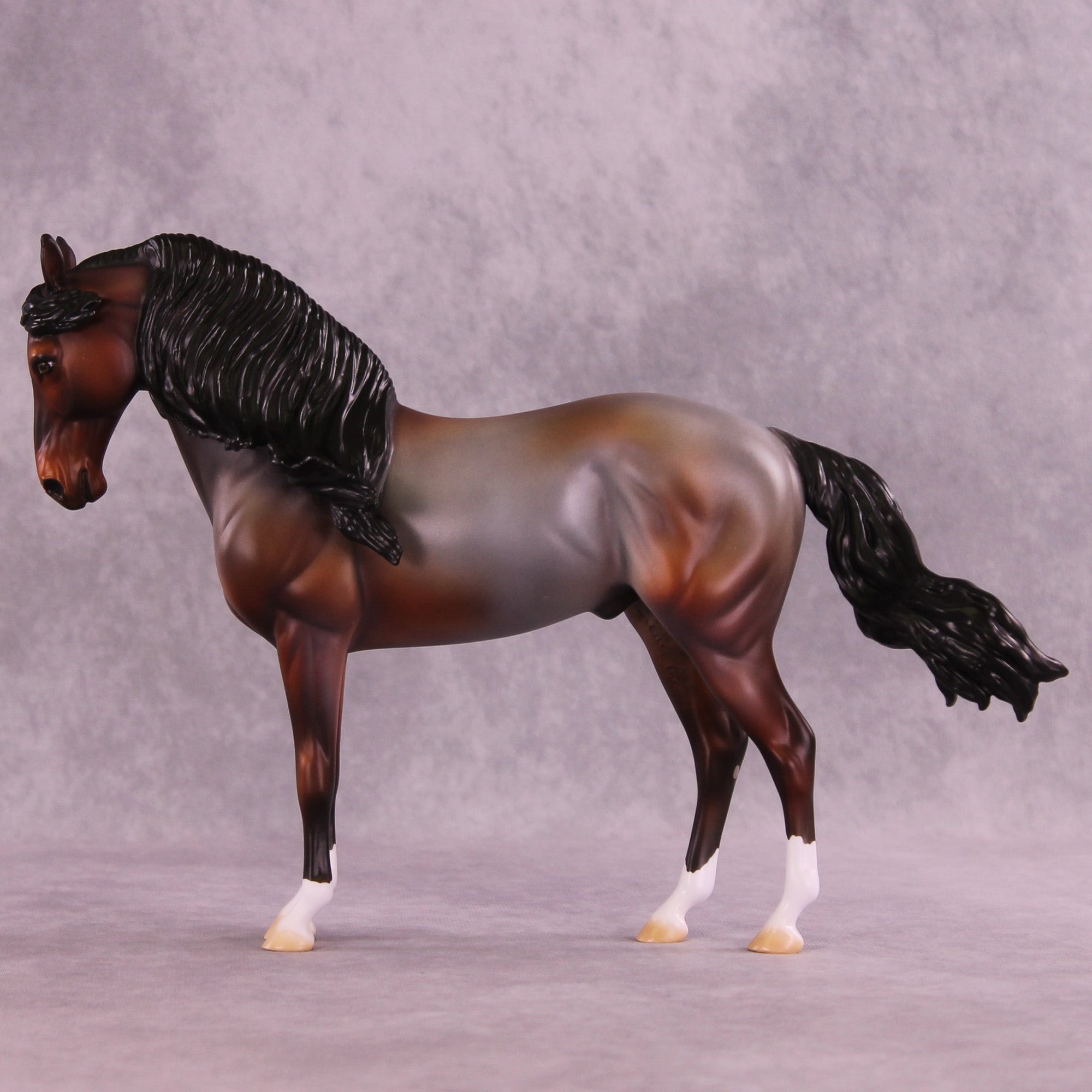 Heza Brownish Horse OOAK Andalusian by Jess Hamill MM25 Group D