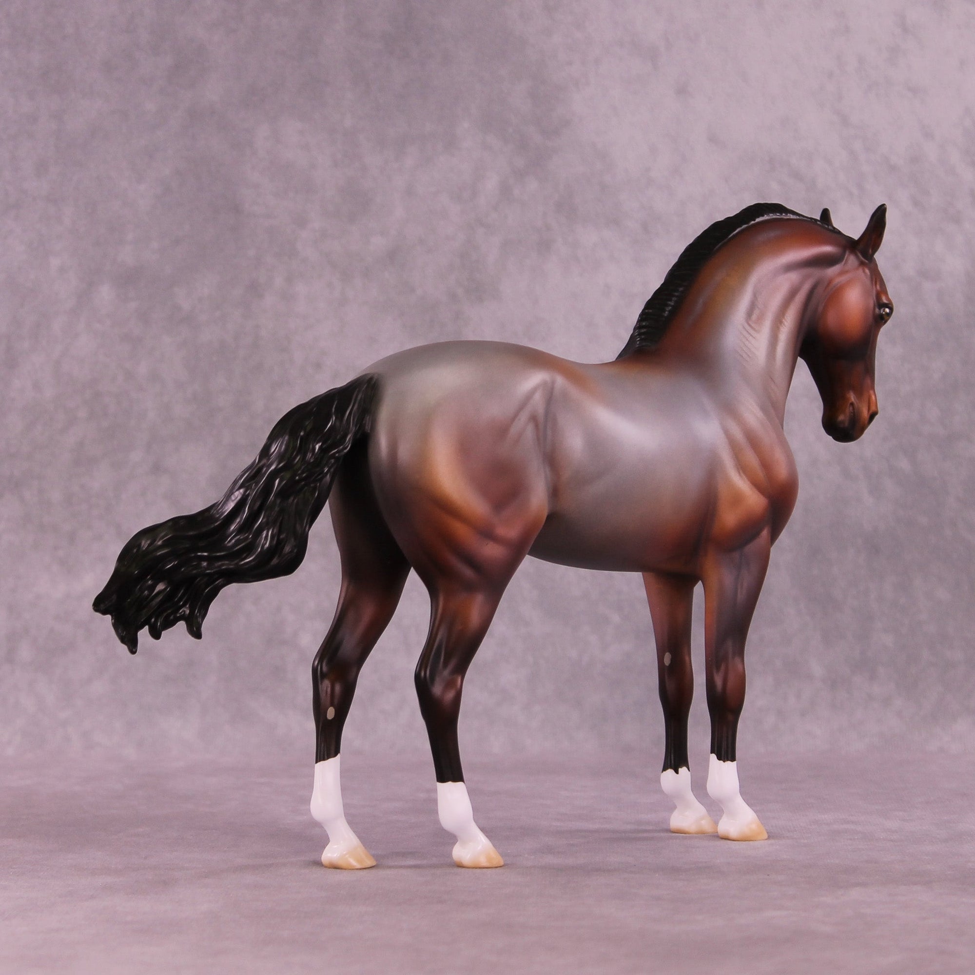 Heza Brownish Horse OOAK Andalusian by Jess Hamill MM25 Group D