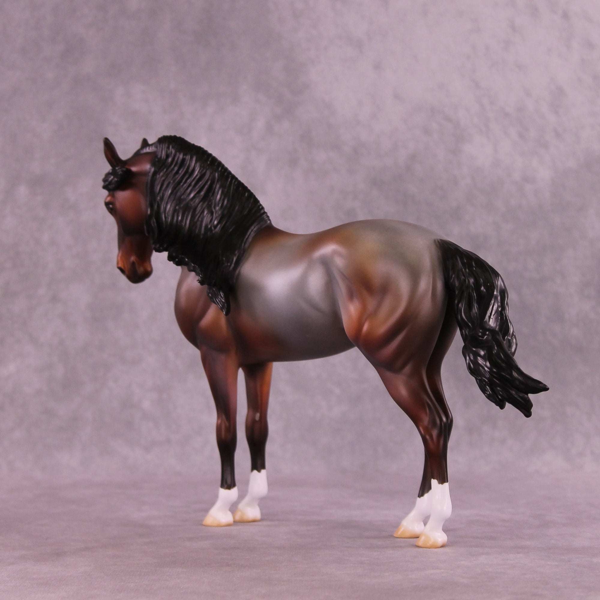 Heza Brownish Horse OOAK Andalusian by Jess Hamill MM25 Group D