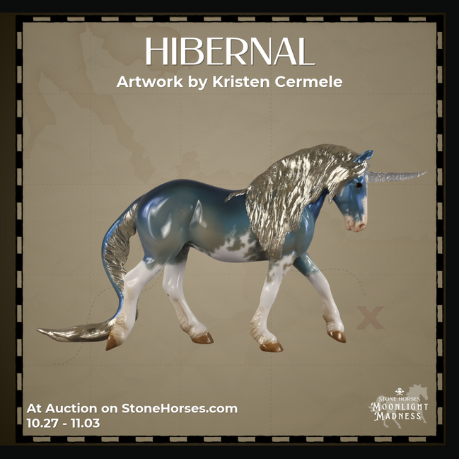 Hibernal OOAK EFCM Pebble Drafter by Kristen Cermele MM26