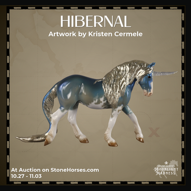 Hibernal OOAK EFCM Pebble Drafter by Kristen Cermele MM26
