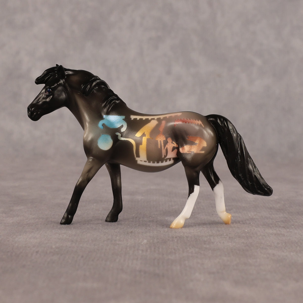 Hieroglyphs OOAK Chip Pony by Enrique Duarte WC26