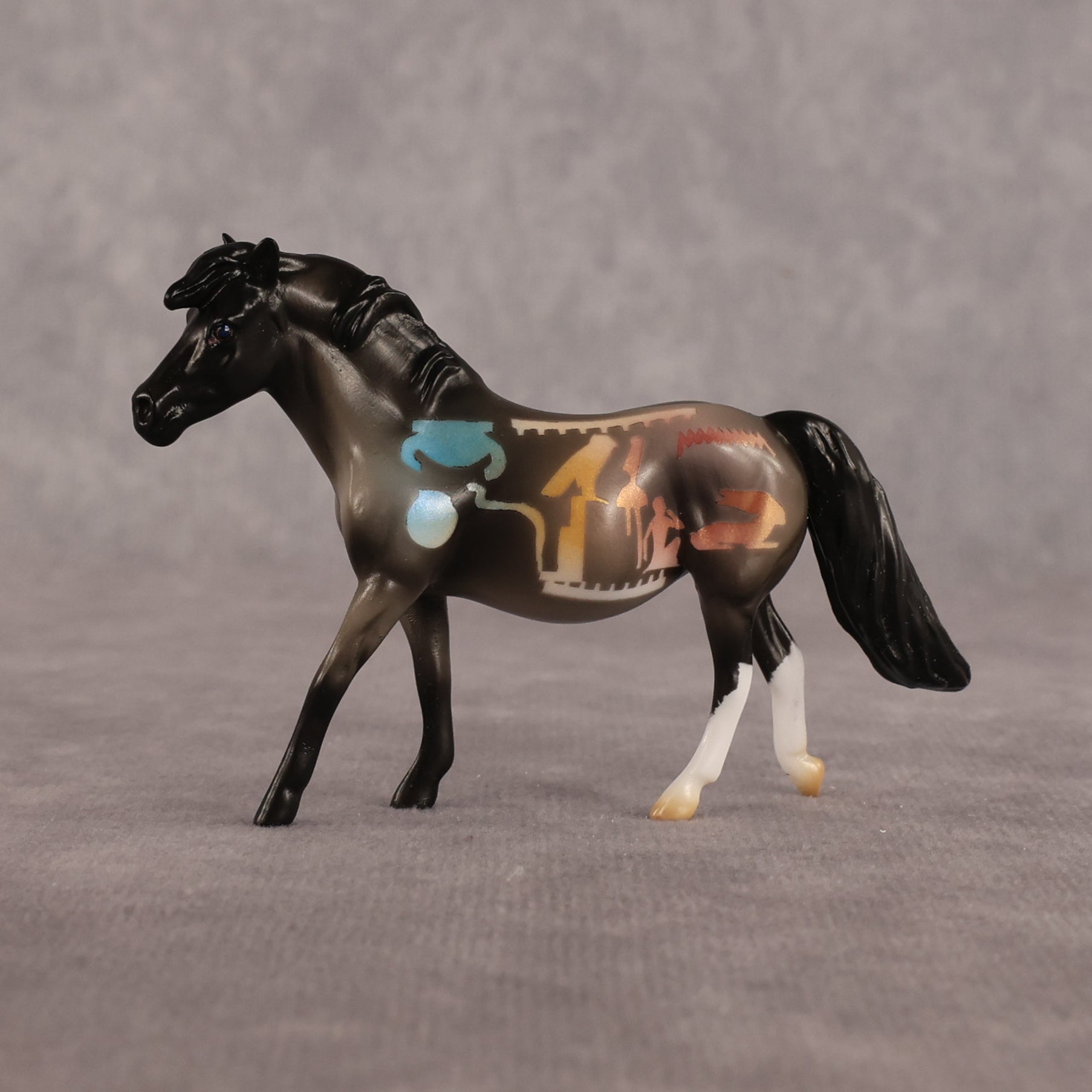Hieroglyphs OOAK Chip Pony by Enrique Duarte WC26