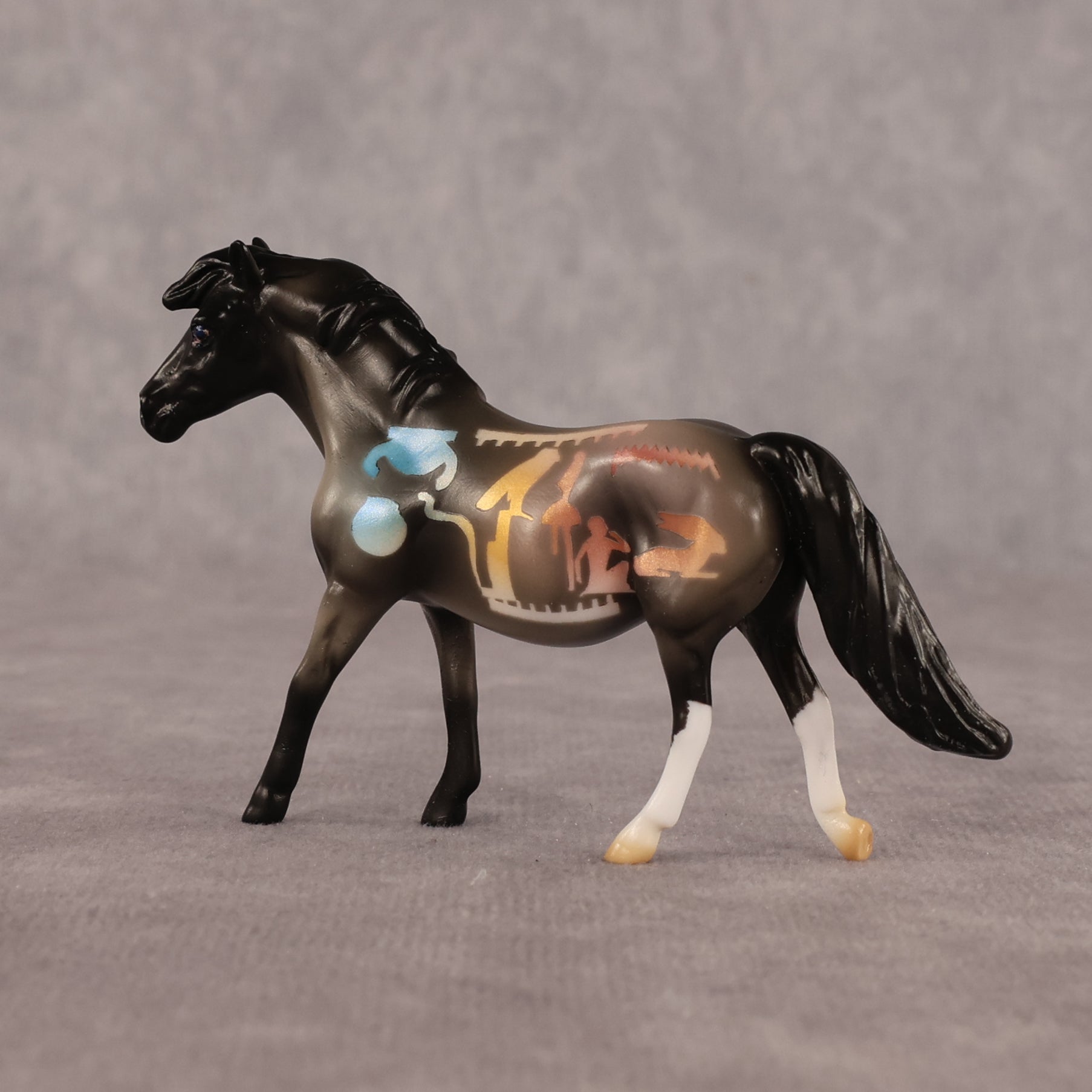 Hieroglyphs OOAK Chip Pony by Enrique Duarte WC26