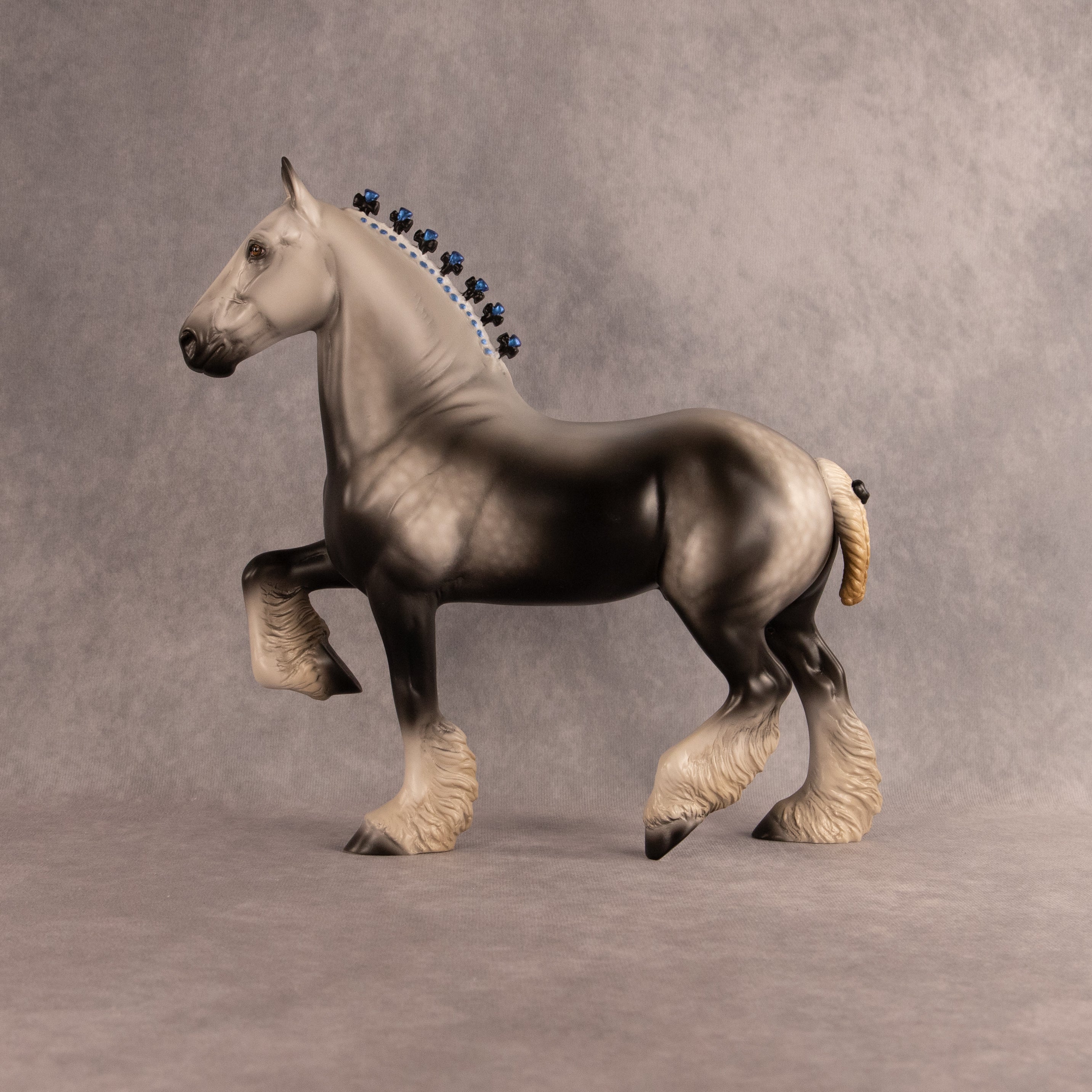 High Tide OOAK Trotting Drafter by Madi Wiseman EQ26