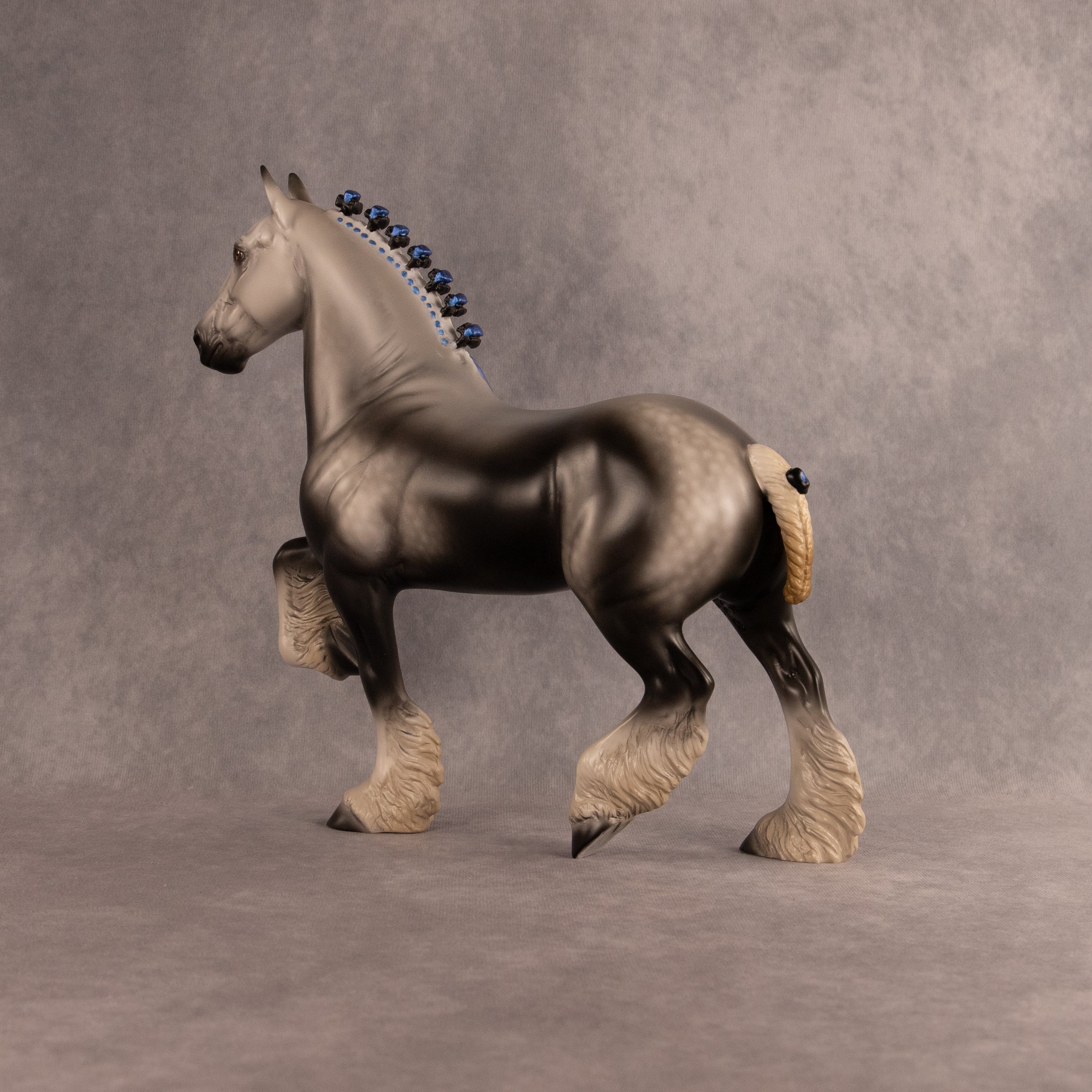 High Tide OOAK Trotting Drafter by Madi Wiseman EQ26