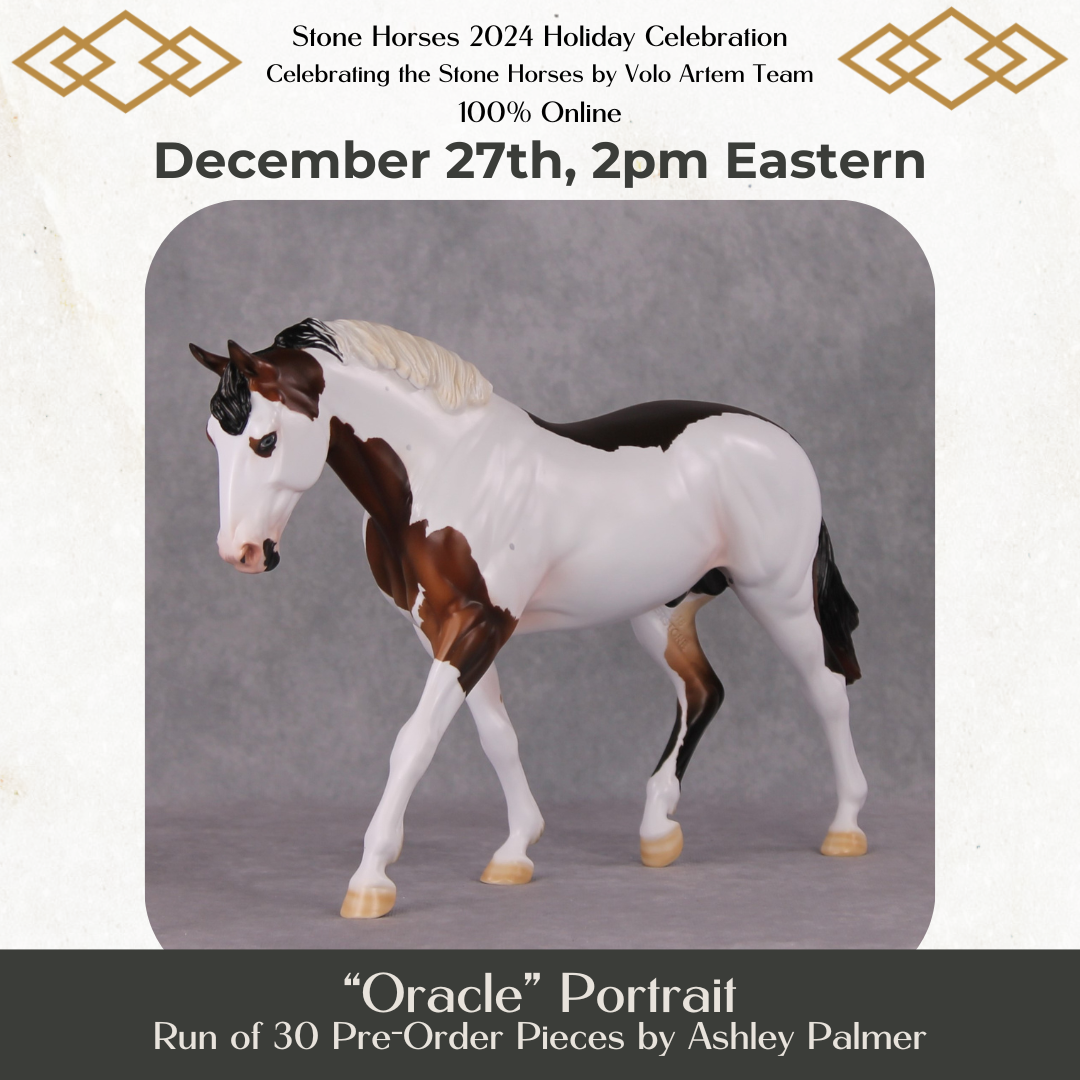 Oracle LE-30 Bay Tobiano Irish Draught By Ashley Palmer Holiday Sale Run HS24
