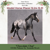 Chocolate Chai OOAK Appaloosa Palouse By Visiting Artist Amanda Brock HS24 Best Offer