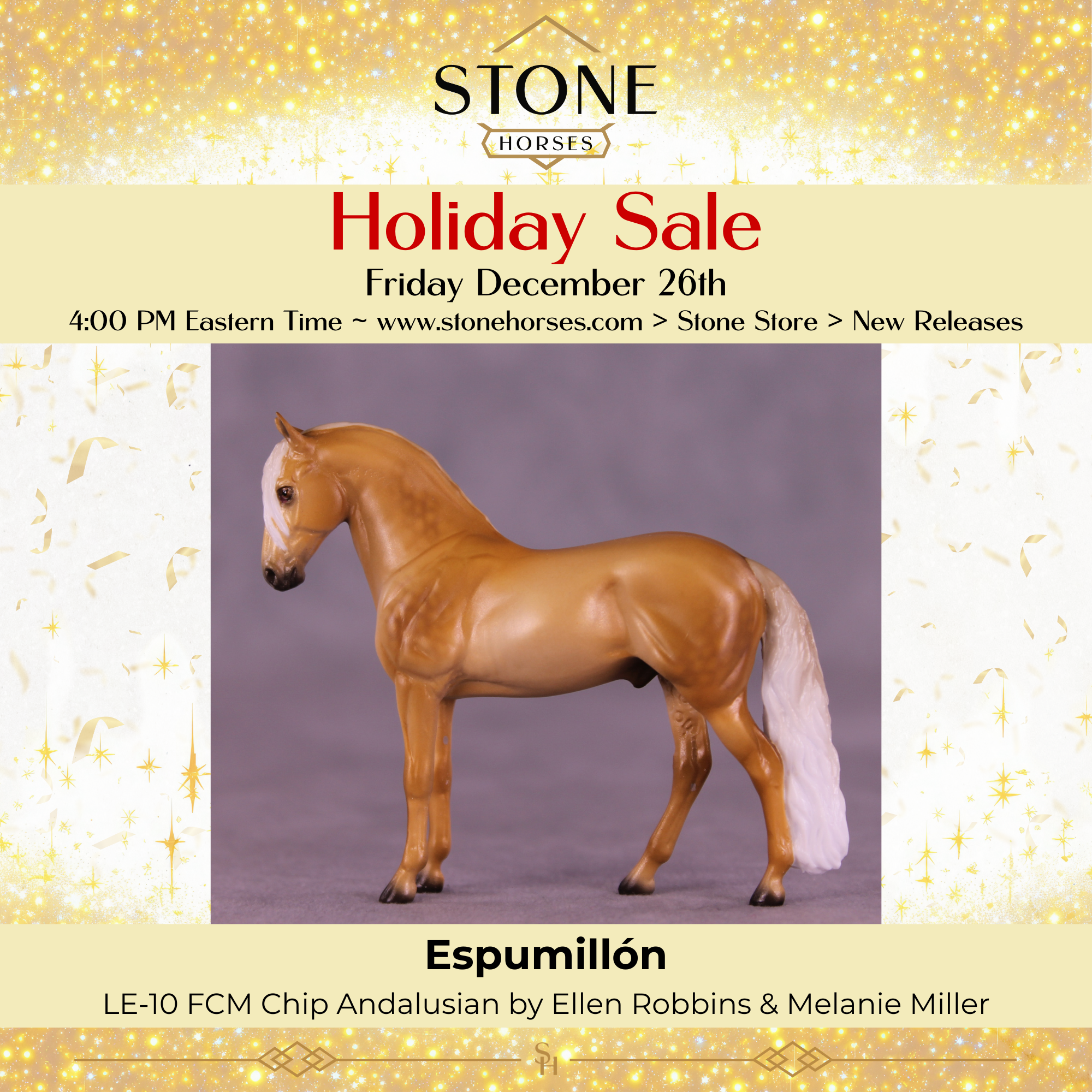 Espumillón LE-10 FCM Chip Friesian by Ellen Robbins HS25