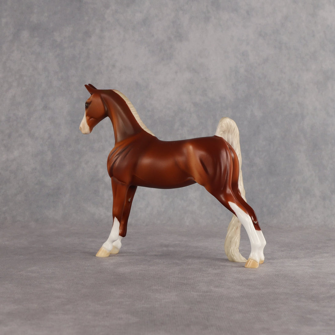 Honey Cinnamon OOAK Pebble Saddlebred by Dawn Quick EQ26