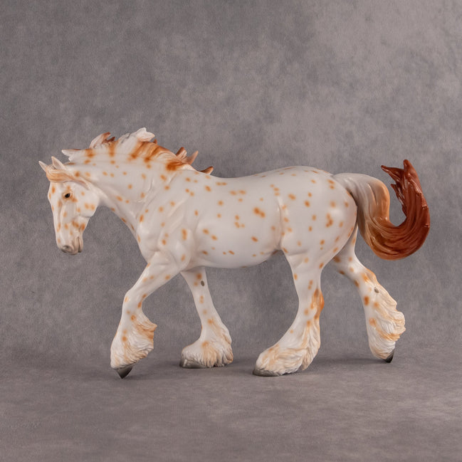 Hurricane OOAK FCM Irish Cob by Madi Wiseman EQ26