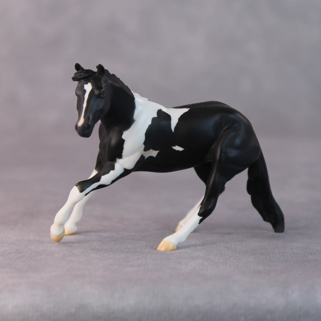 Rhonda OOAK Black Pinto Cutter Chip By Jamie Adamson HS24