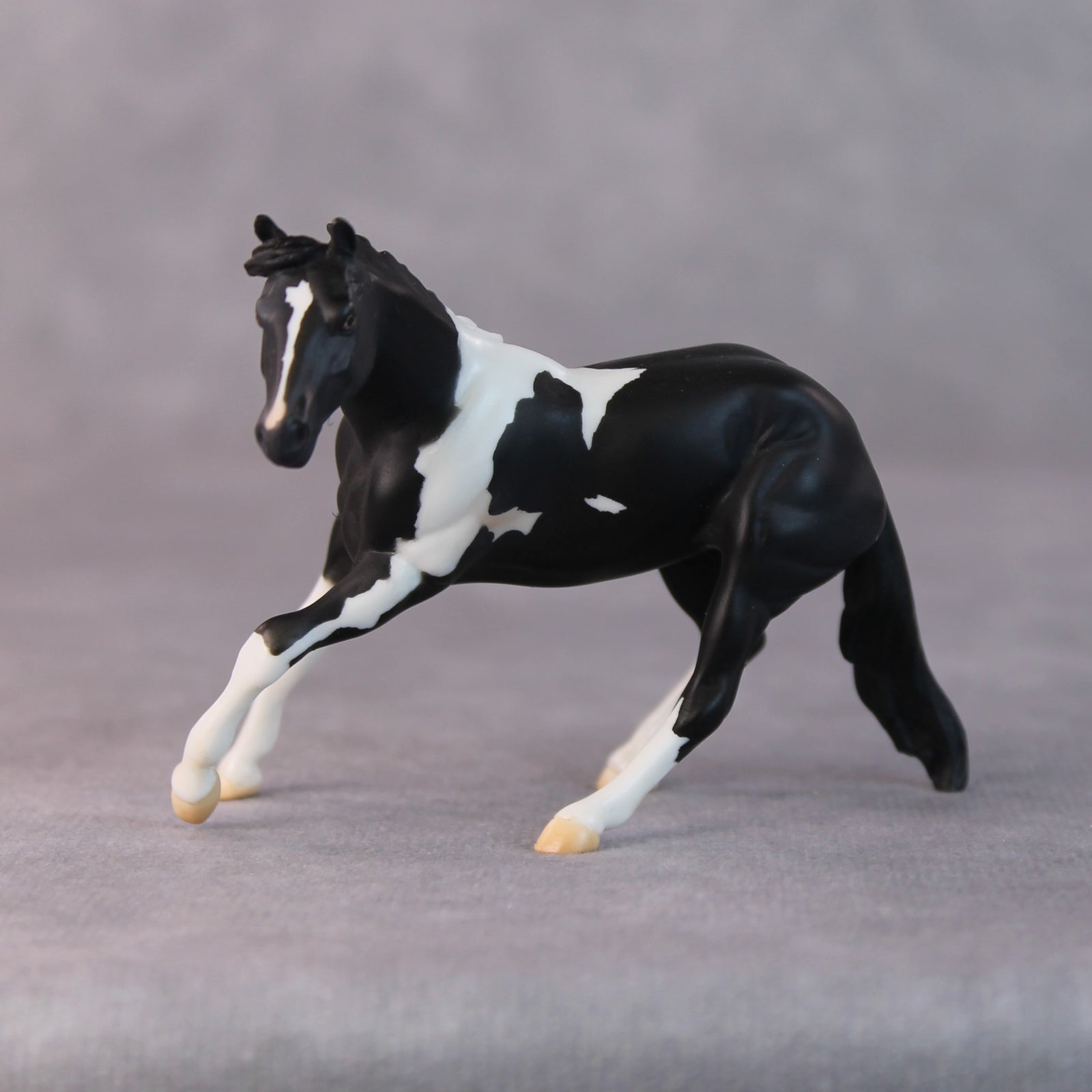 Rhonda OOAK Black Pinto Cutter Chip By Jamie Adamson HS24