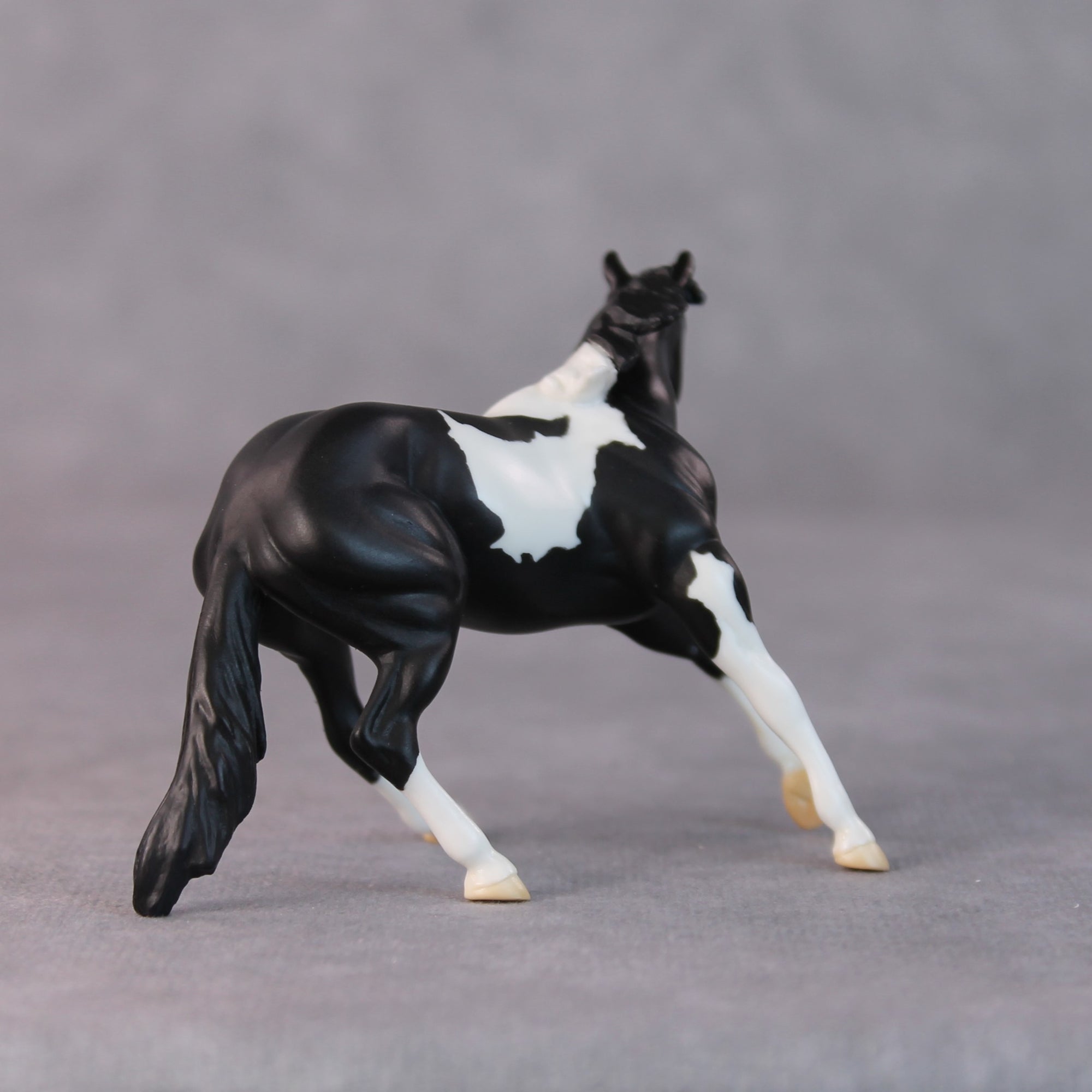 Rhonda OOAK Black Pinto Cutter Chip By Jamie Adamson HS24