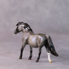 Salad LE-5 Reverse Dapple Pearl Blue Roan Pony Chip By Ellen Robbins HS24