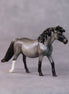 Salad LE-5 Reverse Dapple Pearl Blue Roan Pony Chip By Ellen Robbins HS24