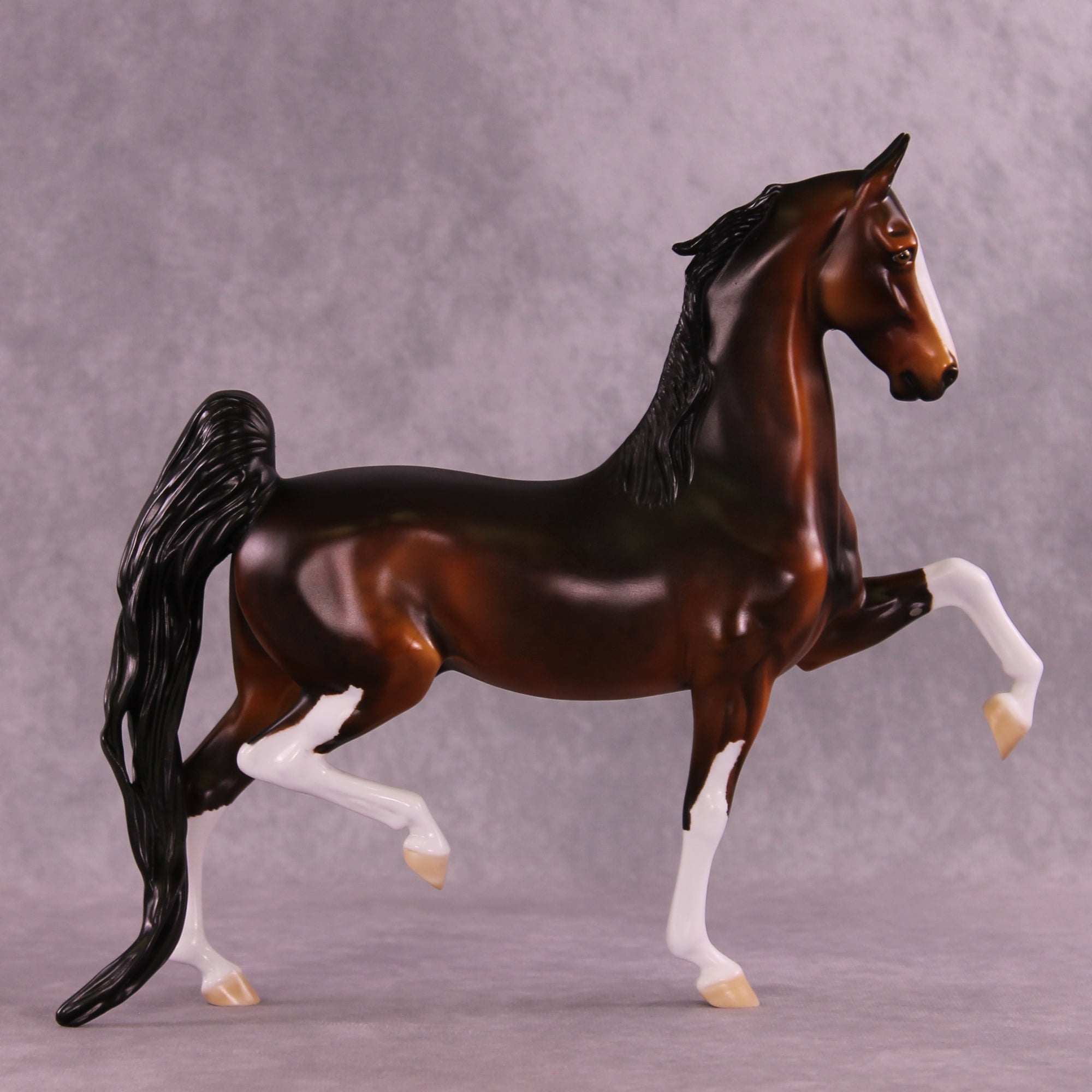 Tulip Poplar OOAK Saddlebred by Dawn Quick DDOOAKs25