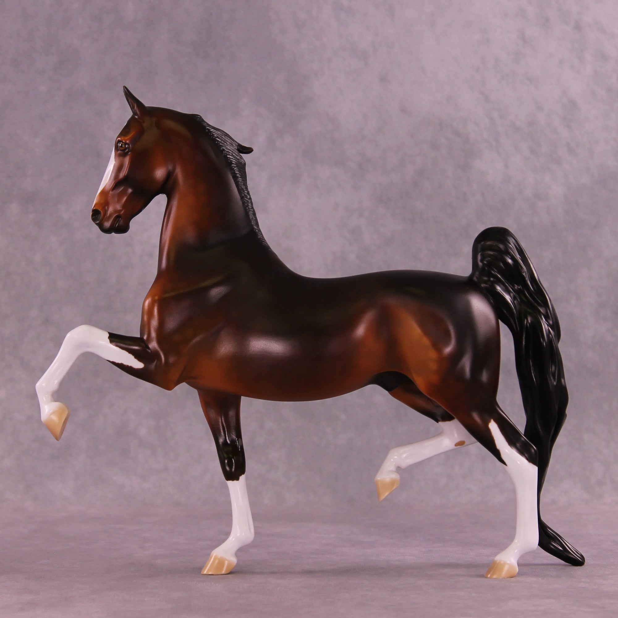 Tulip Poplar OOAK Saddlebred by Dawn Quick DDOOAKs25