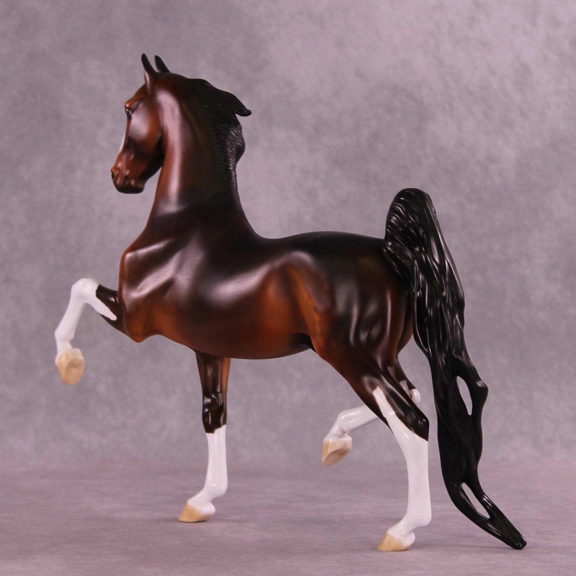 Tulip Poplar OOAK Saddlebred by Dawn Quick DDOOAKs25