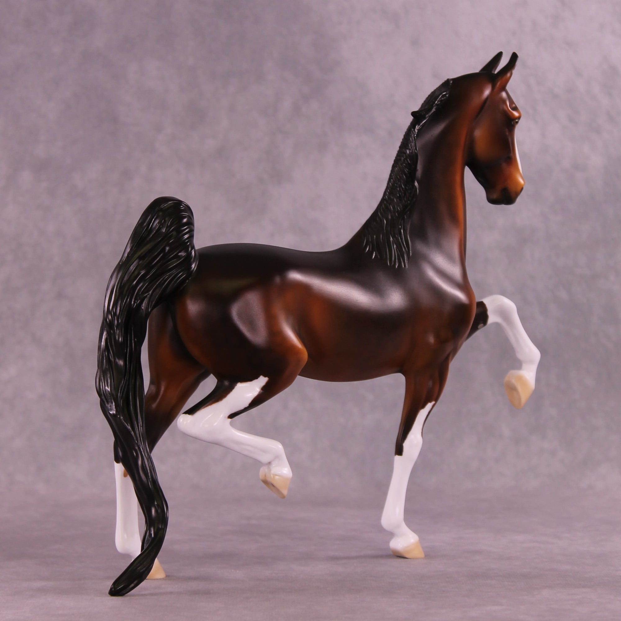 Tulip Poplar OOAK Saddlebred by Dawn Quick DDOOAKs25