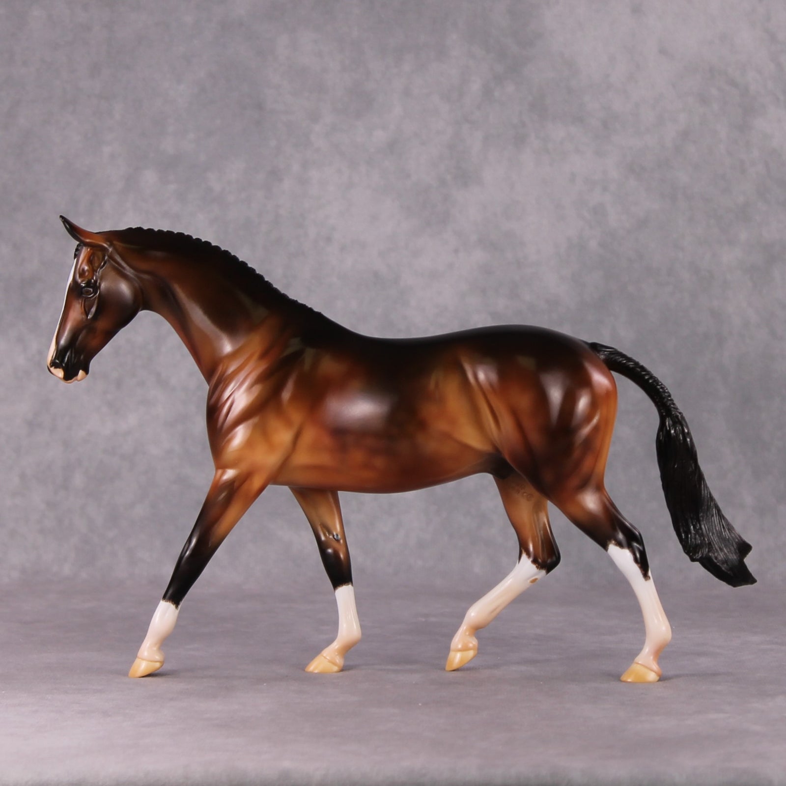 Weebiscuit OOAK Dapple Bay Custom Pony By Mel Miller Best Offers 12/24/24