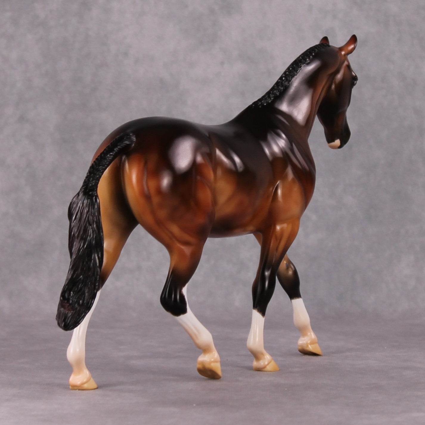Weebiscuit OOAK Dapple Bay Custom Pony By Mel Miller Best Offers 12/24/24
