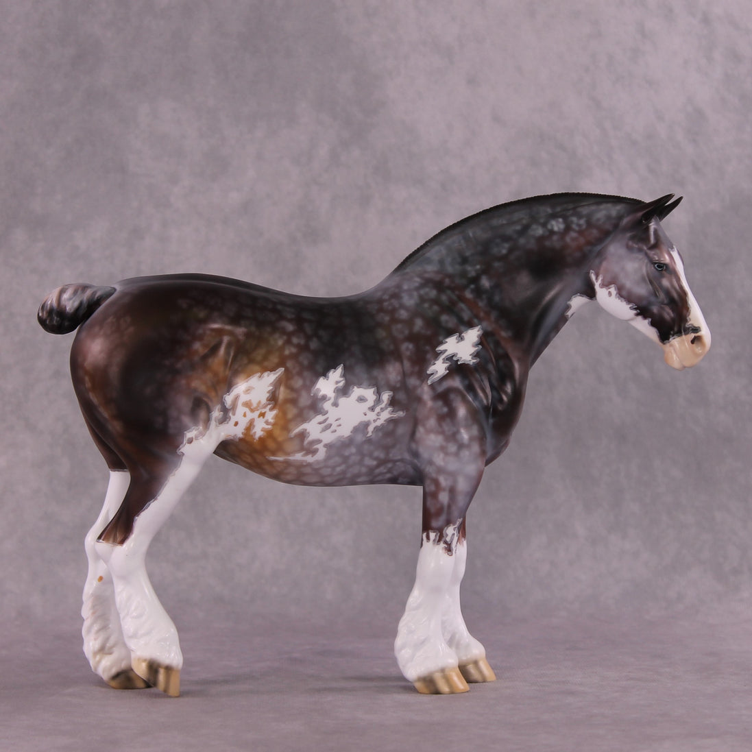 "Velvet Sky" OOAK Heavy Draft by Dawn Quick SHCF25