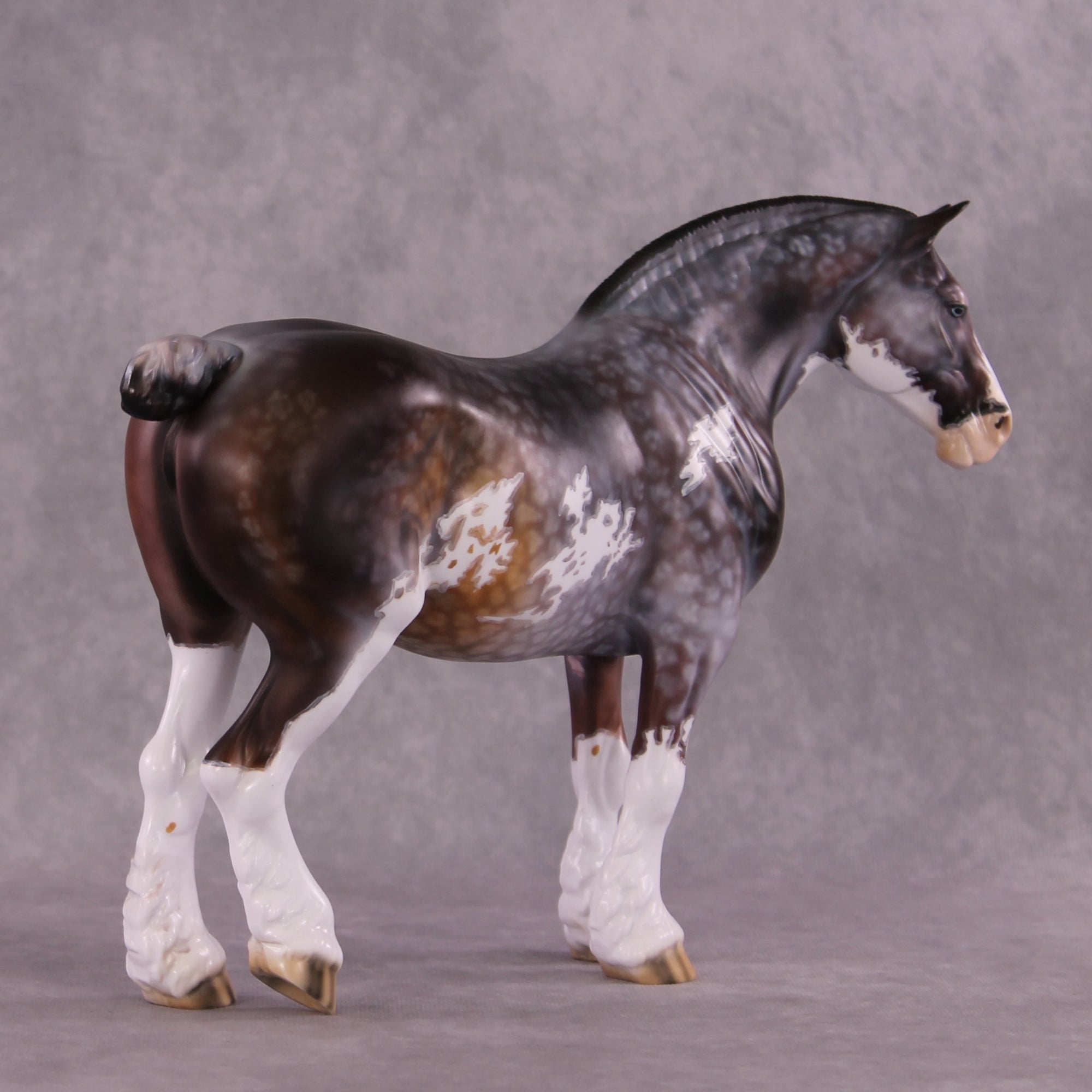 "Velvet Sky" OOAK Heavy Draft by Dawn Quick SHCF25