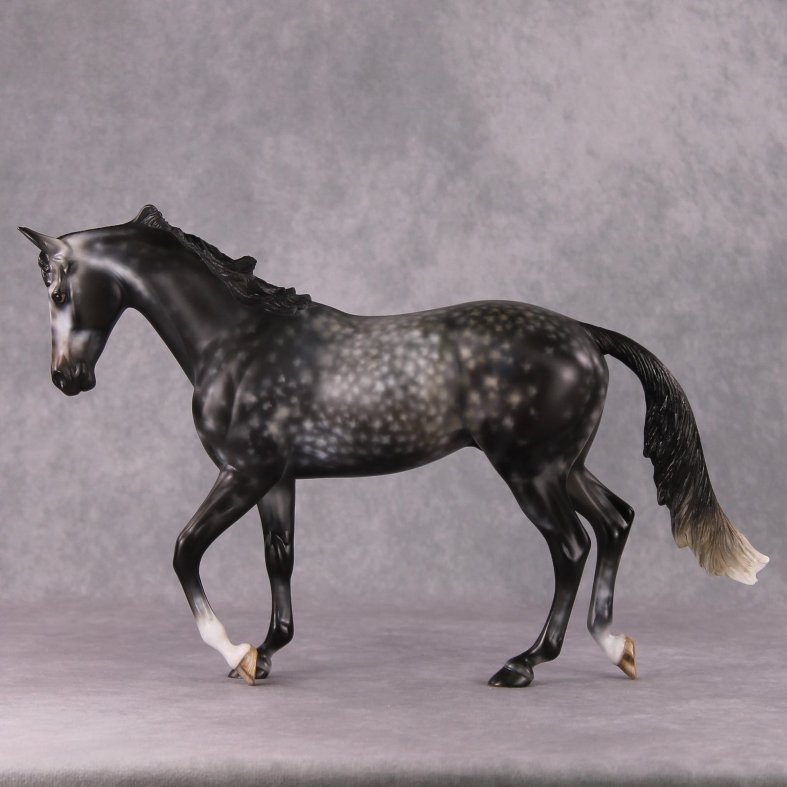 Blanton OOAK Dapple Grey Custom Thoroughbred By Heather Bullach Best Offers 12/24/24