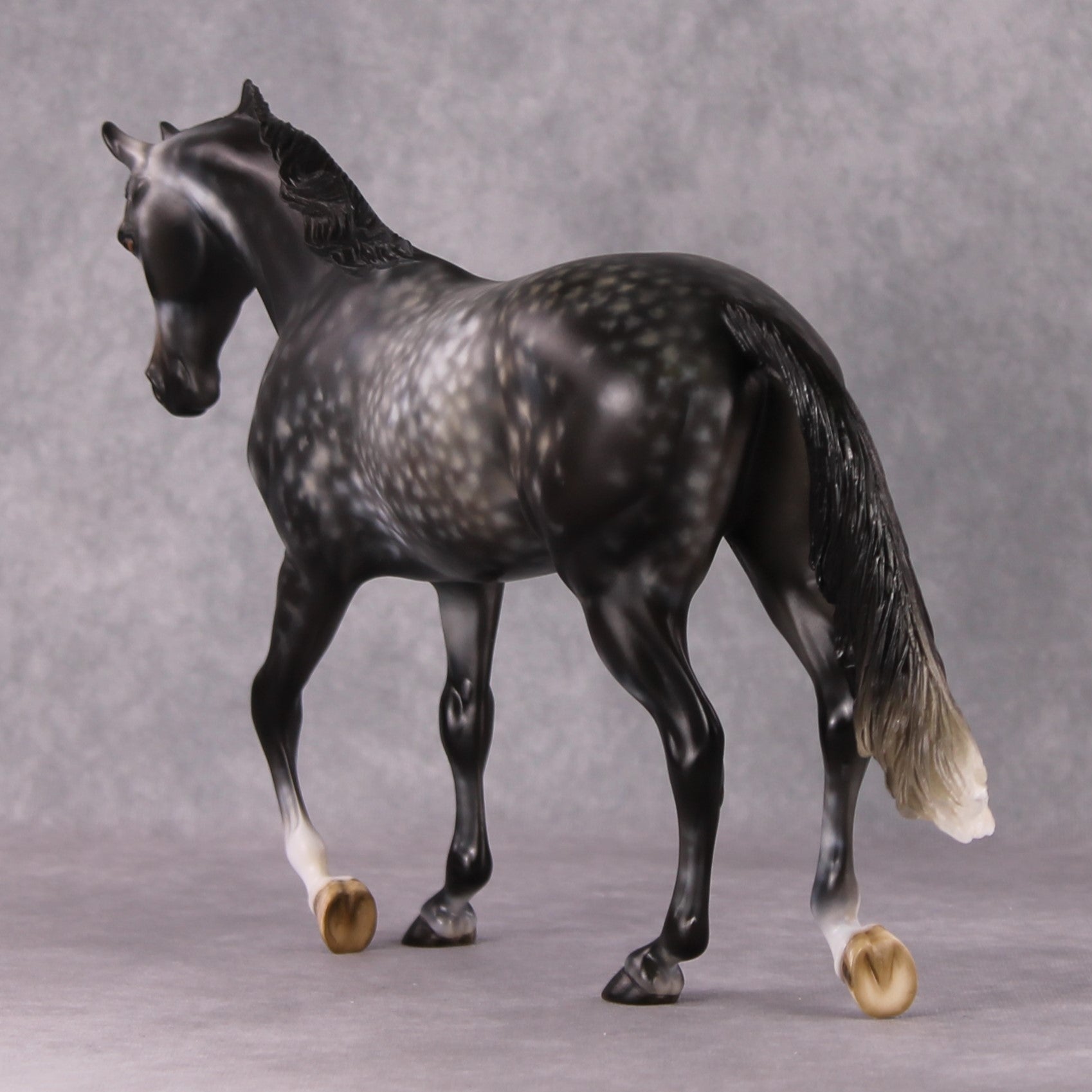 Blanton OOAK Dapple Grey Custom Thoroughbred By Heather Bullach Best Offers 12/24/24