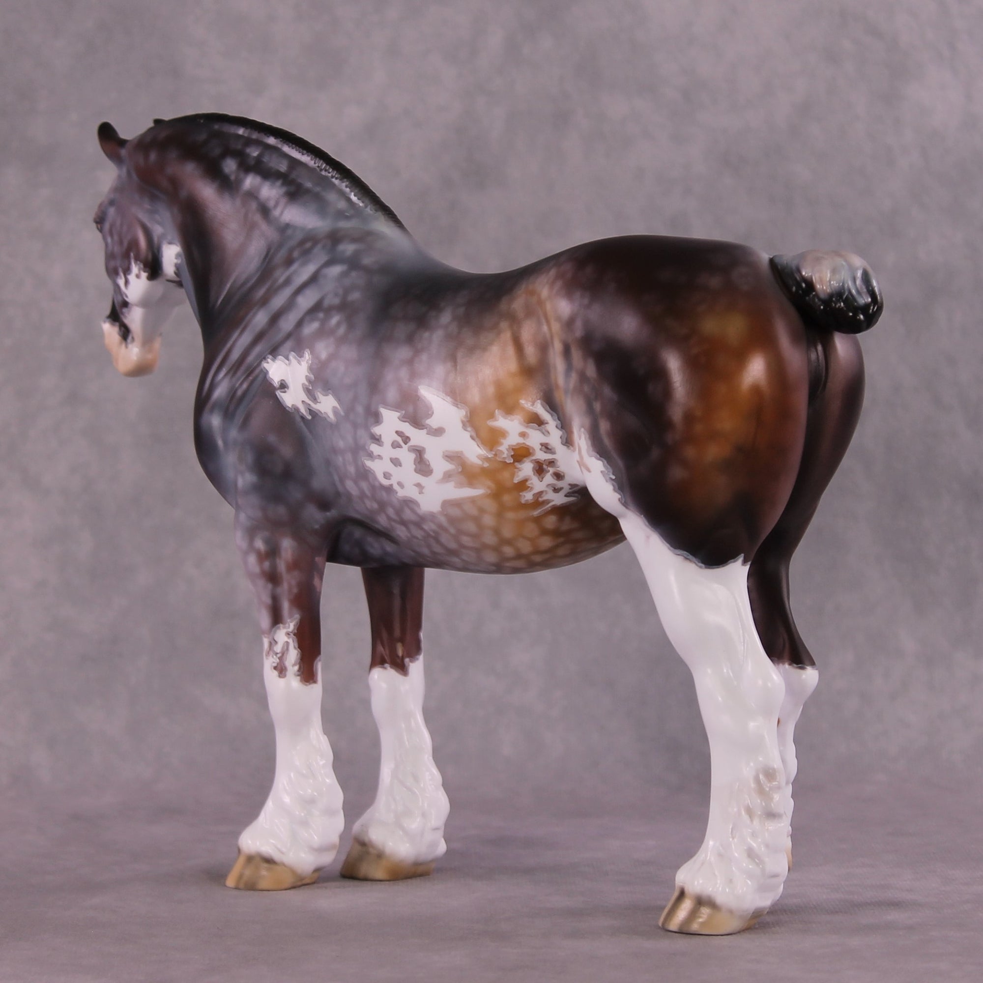 "Velvet Sky" OOAK Heavy Draft by Dawn Quick SHCF25