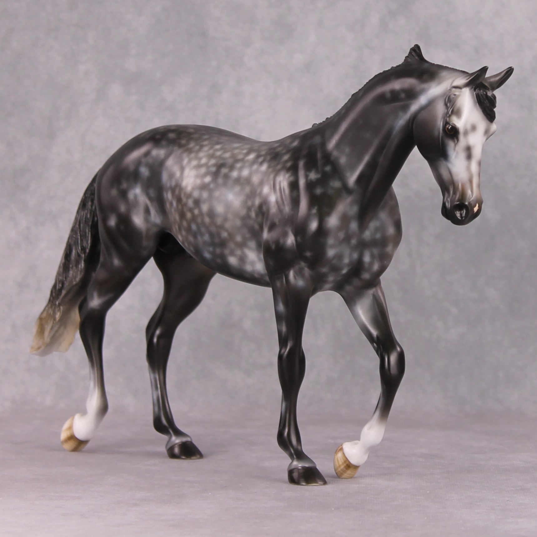 Blanton OOAK Dapple Grey Custom Thoroughbred By Heather Bullach Best Offers 12/24/24
