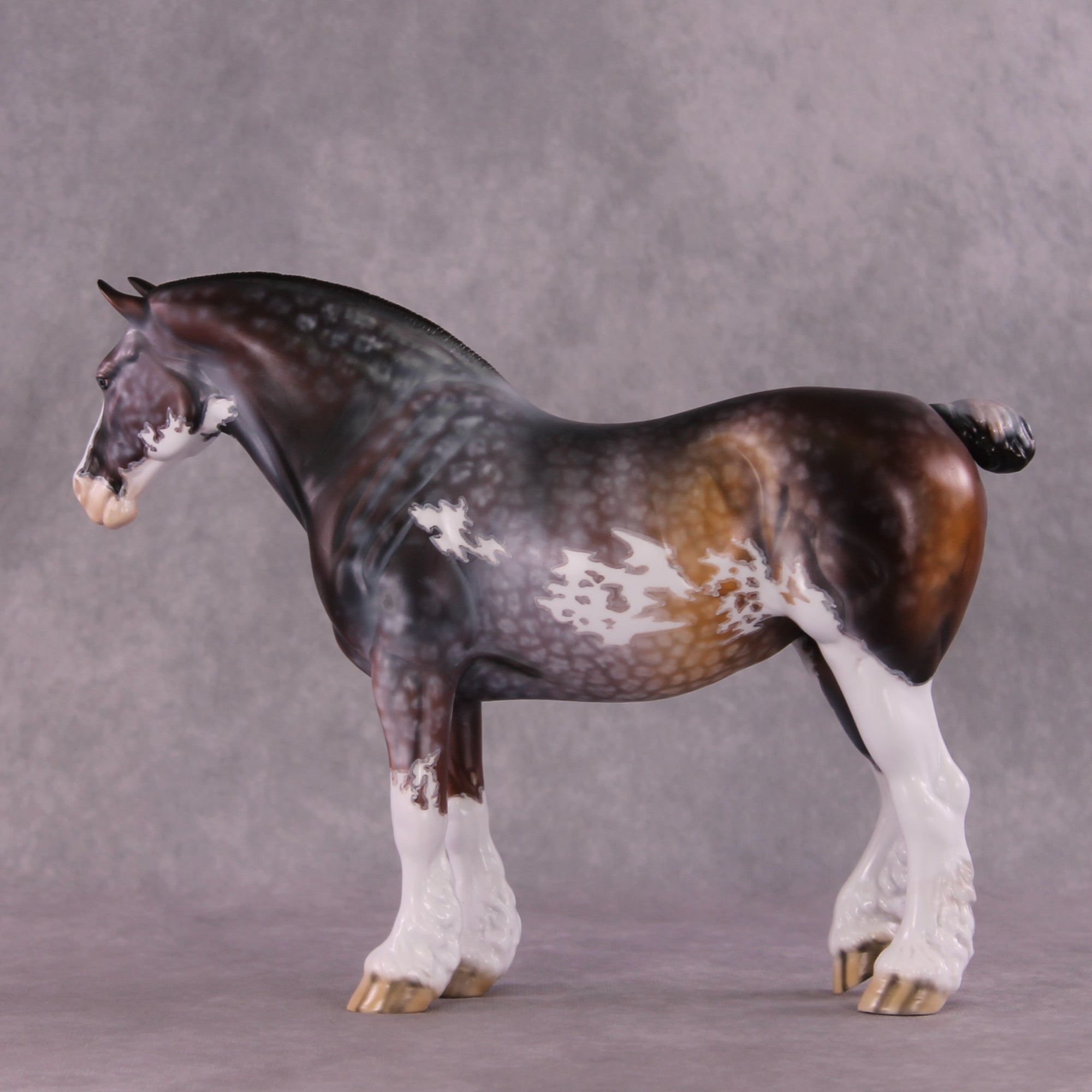 "Velvet Sky" OOAK Heavy Draft by Dawn Quick SHCF25