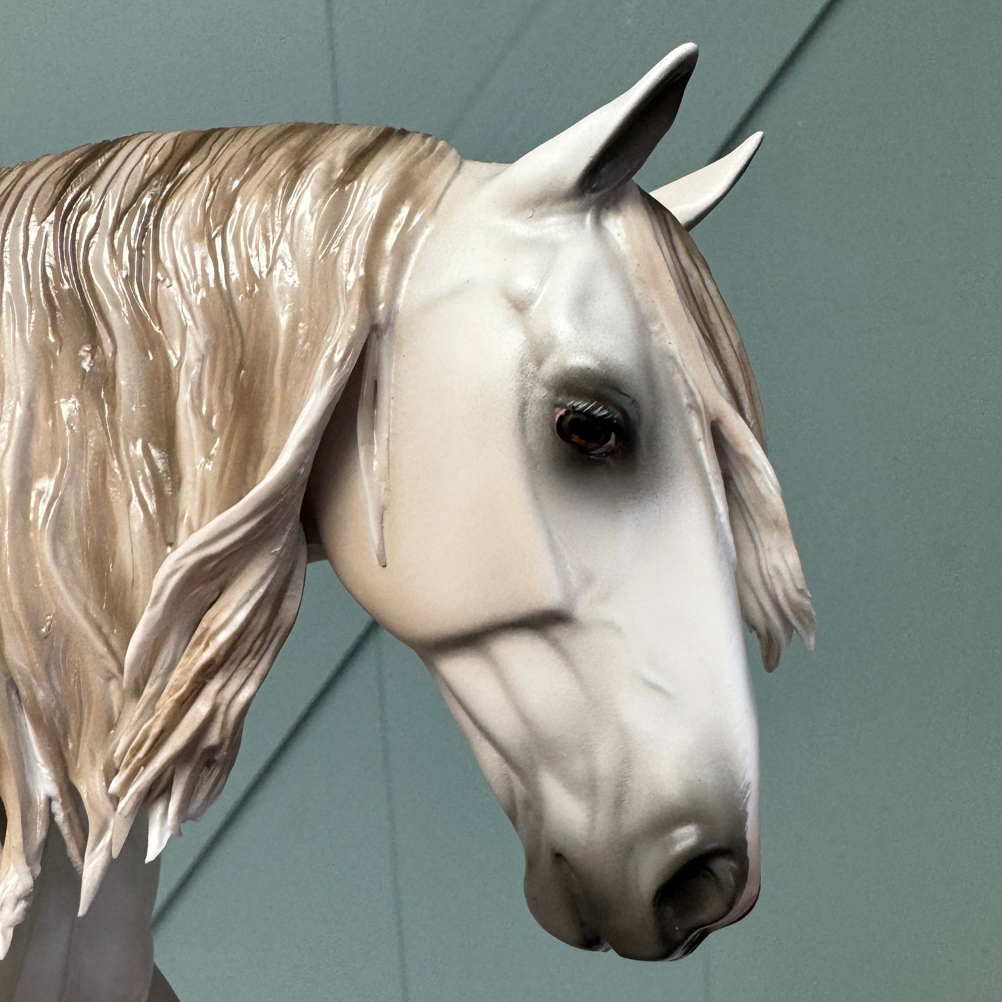 Hot Mallets OOAK Dappled Grey Irish Draught By Sheryl Leisure BEST OFFER  6/11/24