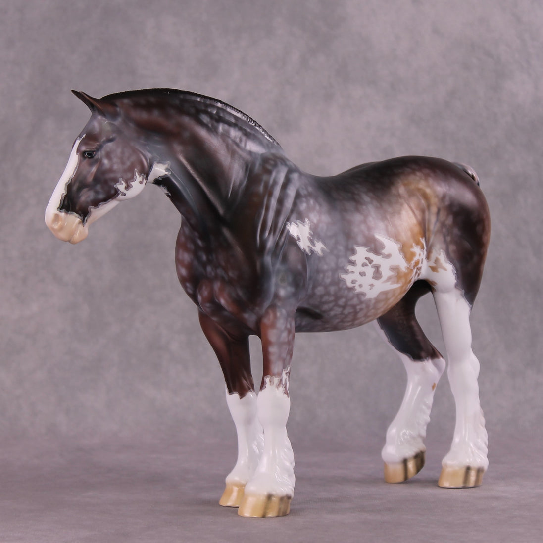"Velvet Sky" OOAK Heavy Draft by Dawn Quick SHCF25