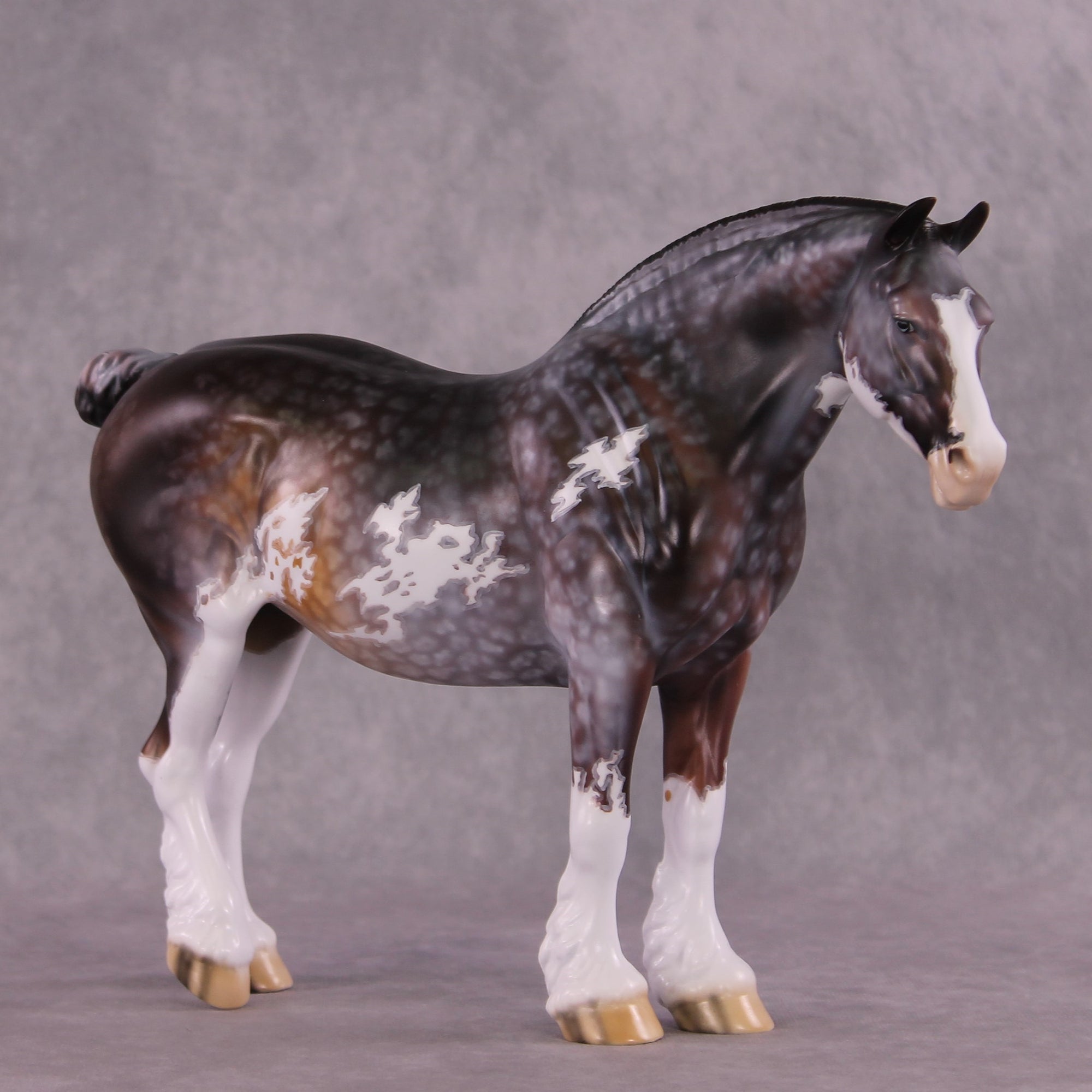 "Velvet Sky" OOAK Heavy Draft by Dawn Quick SHCF25