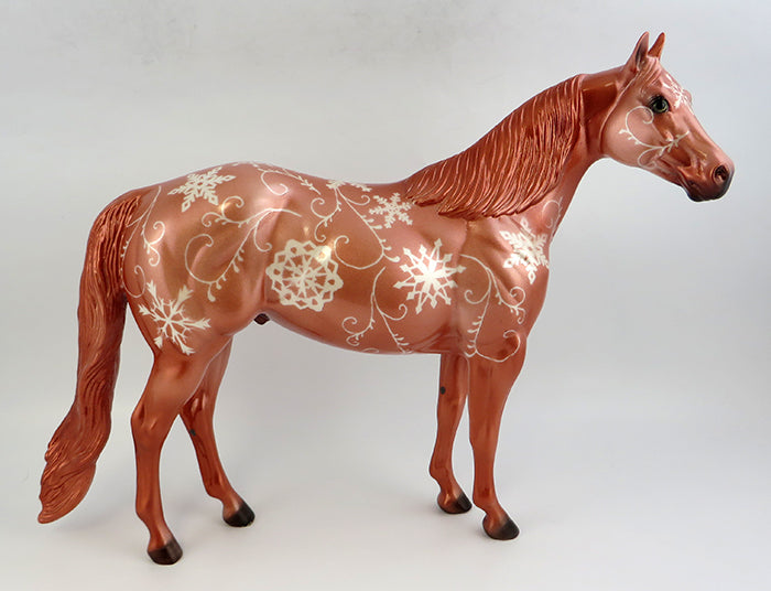 COPPER-OOAK CHRISTMAS DECORATOR ISH MODEL HORSE 11/23/16