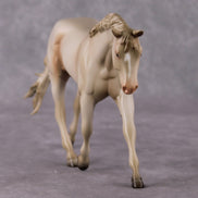 Doc OOAK Cremello Pebble Warmblood By Angela Marleau HS24