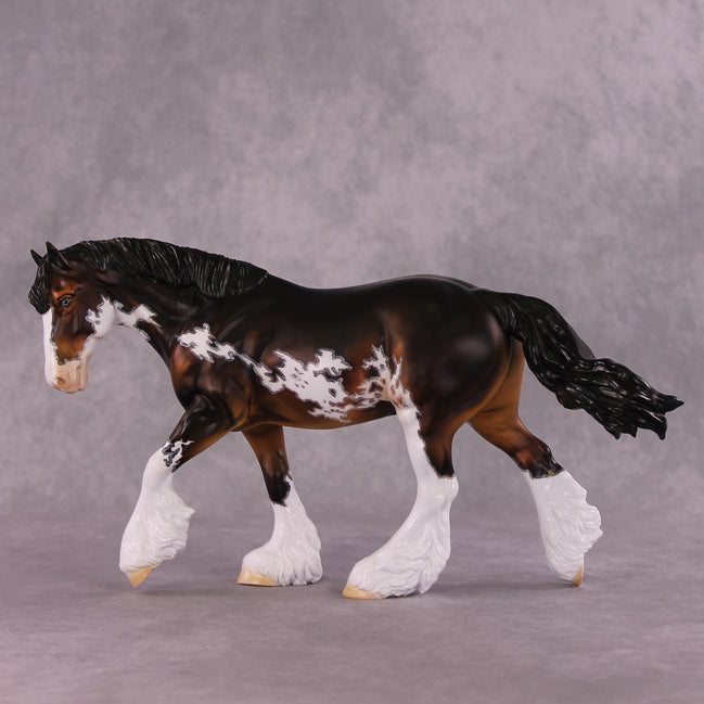 "Dujour" OOAK FCM Irish Cob by Dawn Quick SHCF25