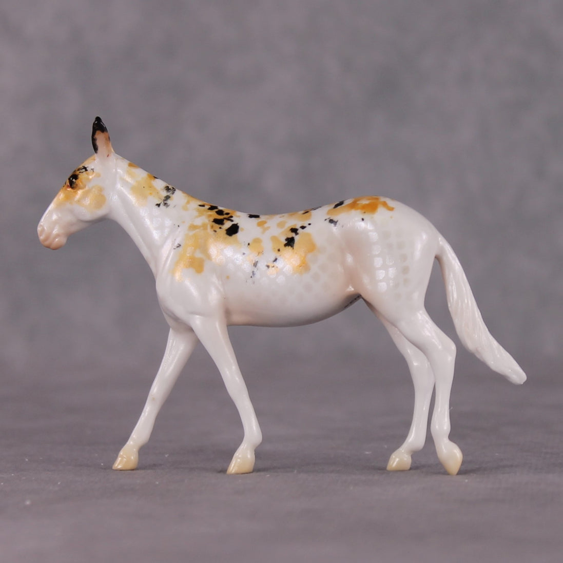 "Koi Koi" OOAK Glossy Koi Inspired Mule Chip by Jess Hamill
